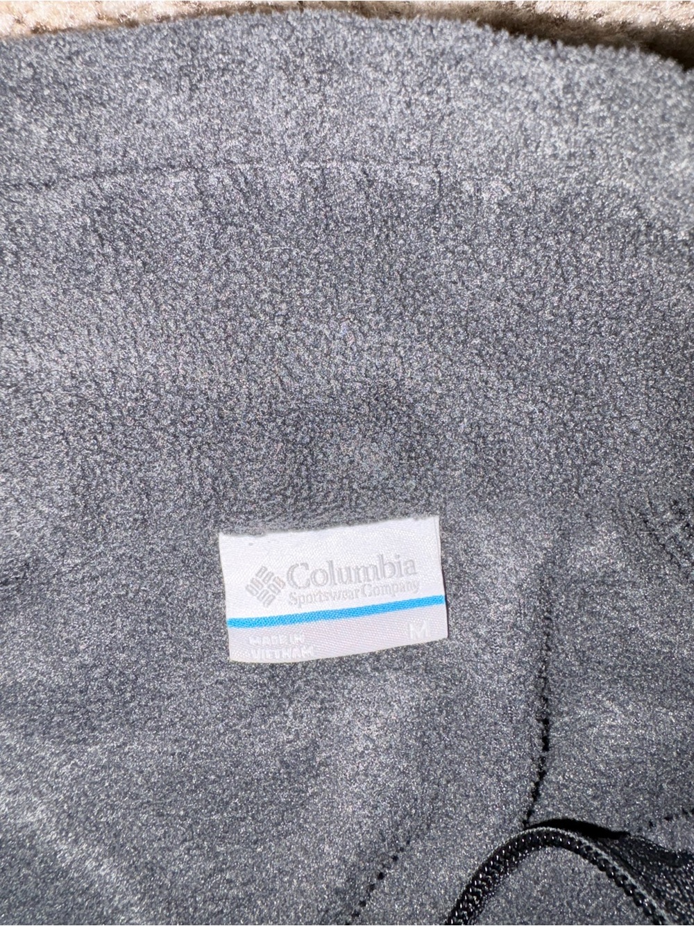 Columbia Gray Fleece Jacket